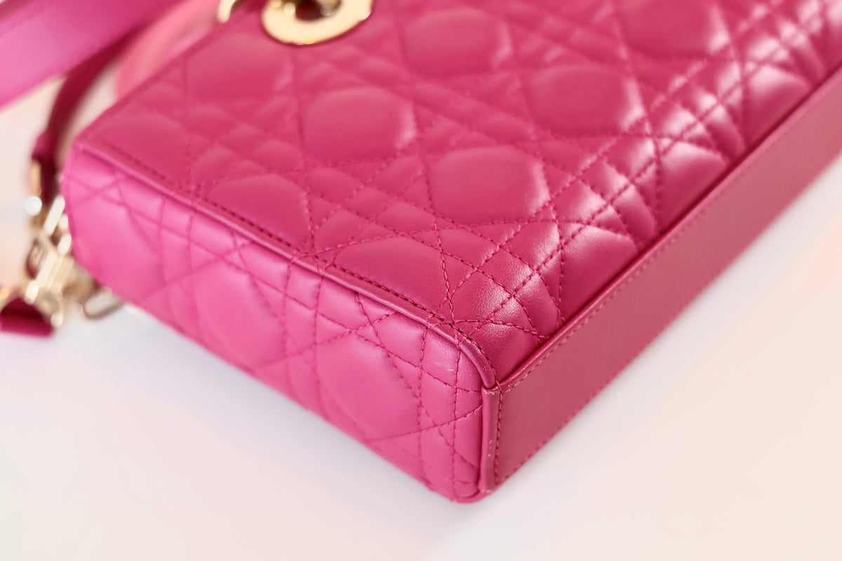 Dior Lady D-Joy Medium Fuchsia