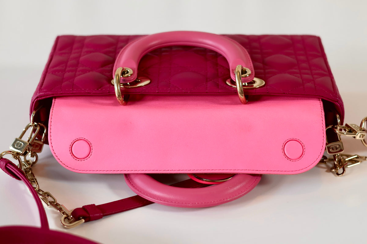 Dior Lady D-Joy Medium Fuchsia