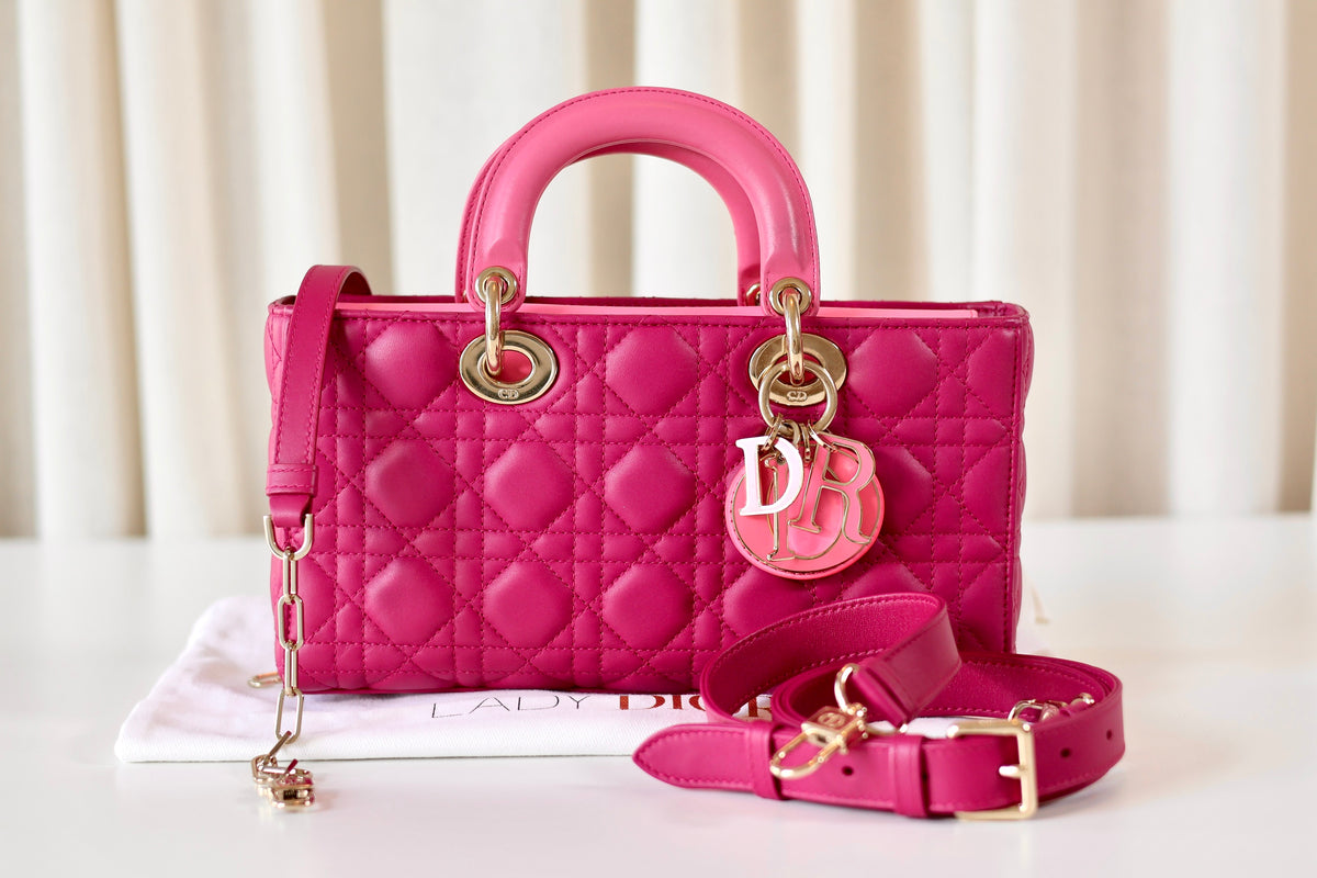 Dior Lady D-Joy Medium Fuchsia