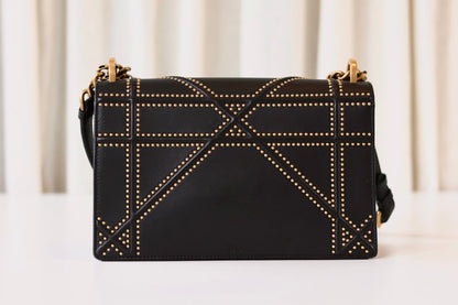 Dior Diorama studs black