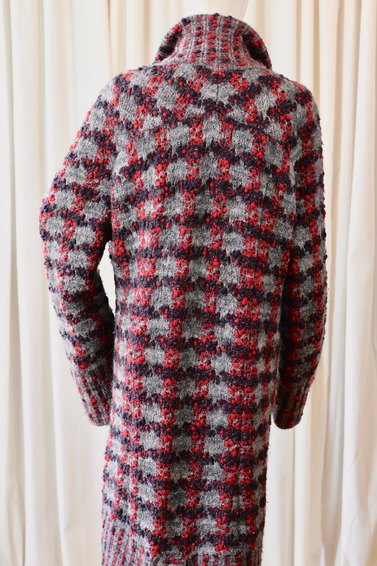 Chanel Knitted Coat Wool