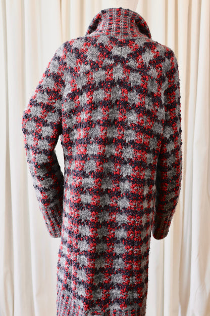 Chanel Knitted Coat Wool