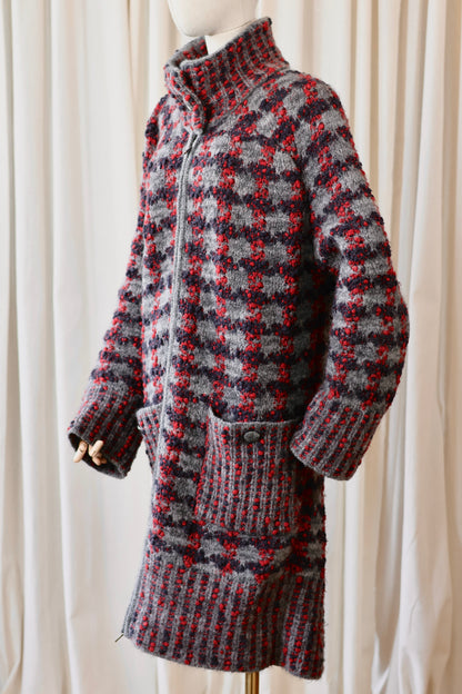 Chanel Knitted Coat Wool