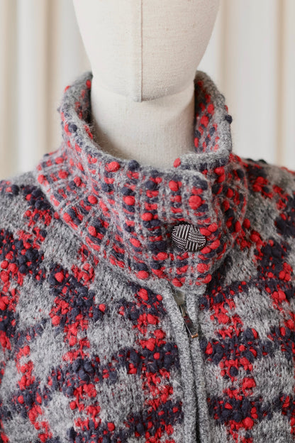 Chanel Knitted Coat Wool