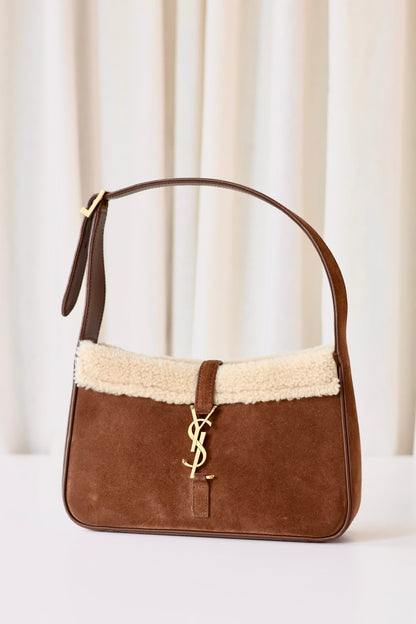 Saint Laurent Le 5 À 7 shearling