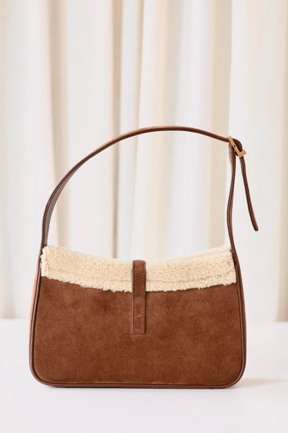 Saint Laurent Le 5 À 7 shearling