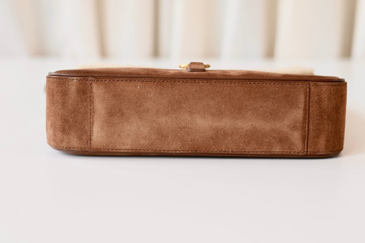 Saint Laurent Le 5 À 7 shearling