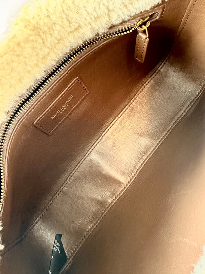 Saint Laurent Le 5 À 7 shearling