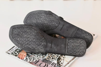 Hermes Aloha Sandals Black