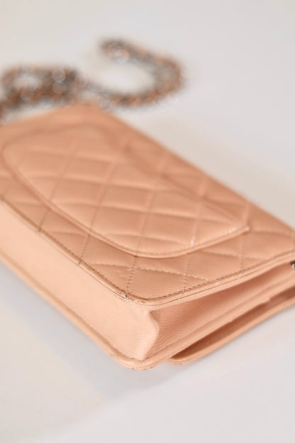Chanel Wallet On Chain Beige