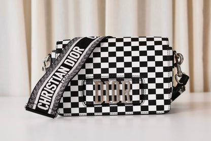Dior Revolution Checkerd Flap Bag