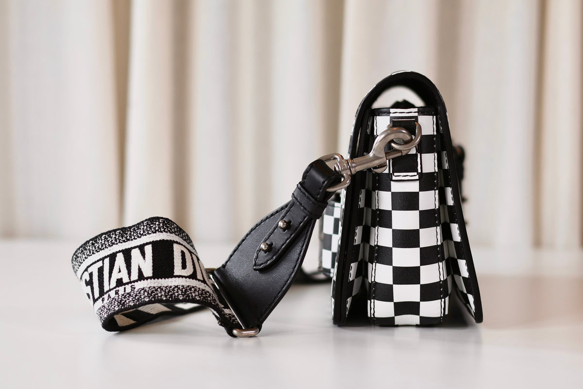 Dior Revolution Checkerd Flap Bag