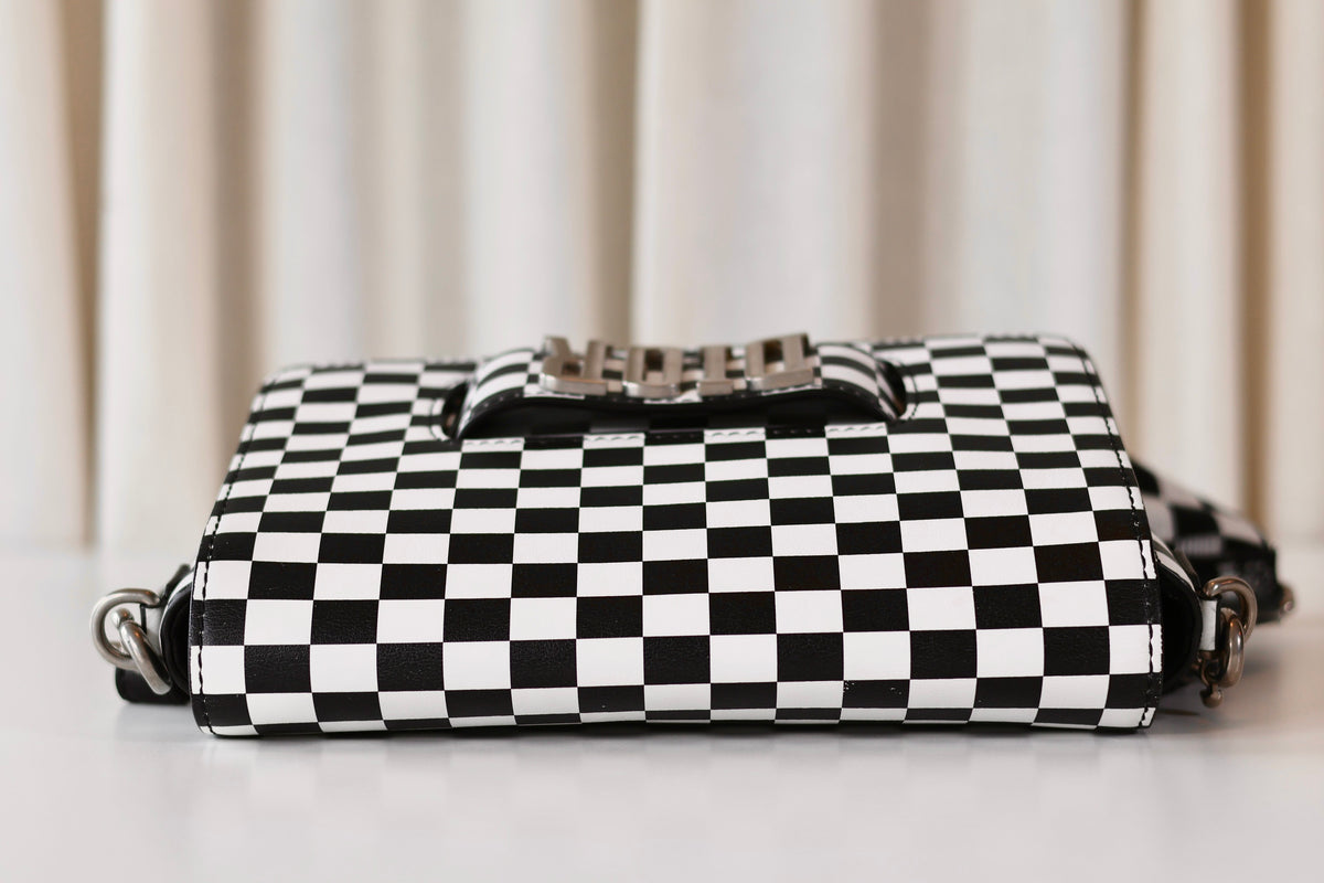 Dior Revolution Checkerd Flap Bag