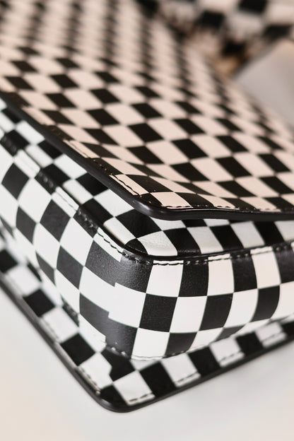 Dior Revolution Checkerd Flap Bag