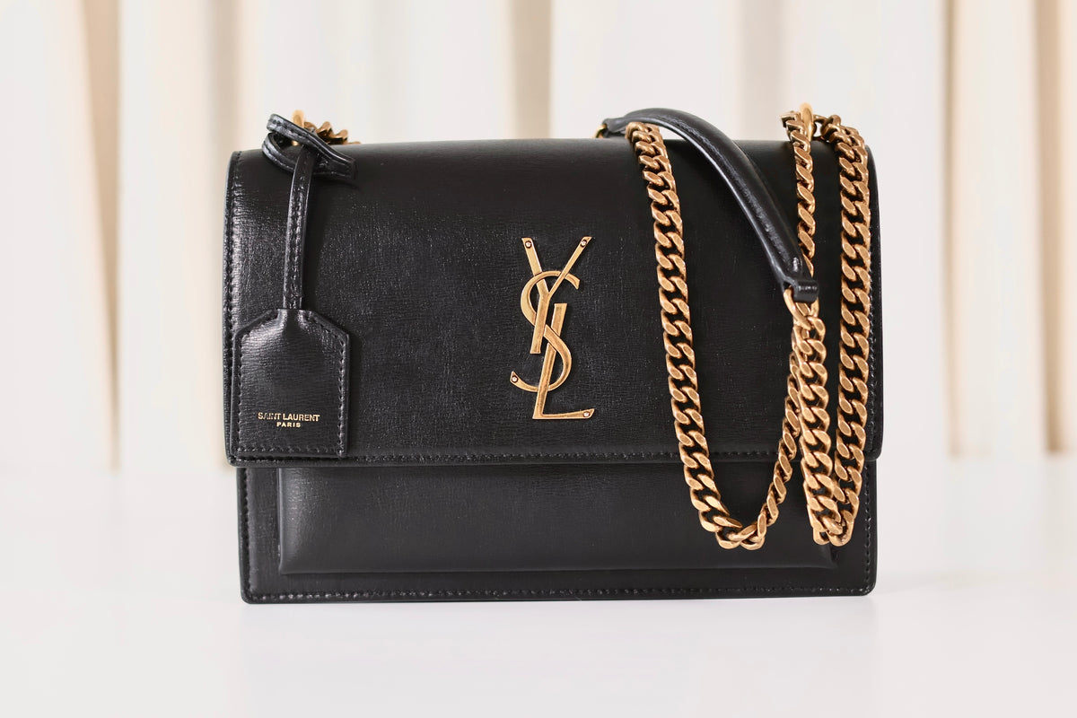 Saint Laurent Sunset Medium Black