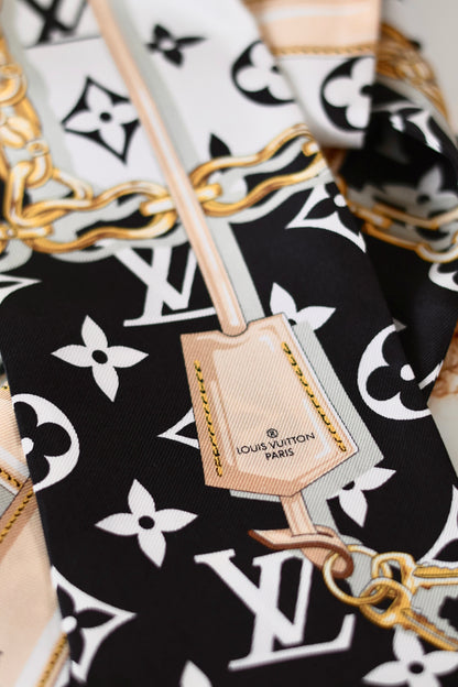 Louis Vuitton Twilly Large Black & White