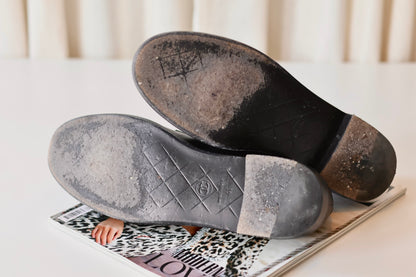 Chanel CC Loafers Black
