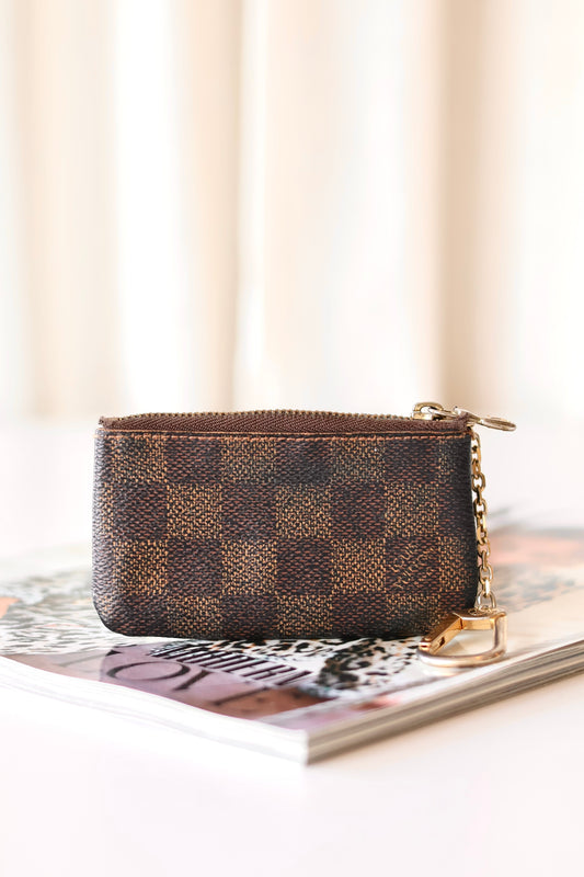 Louis Vuitton Key Pouch Ebene