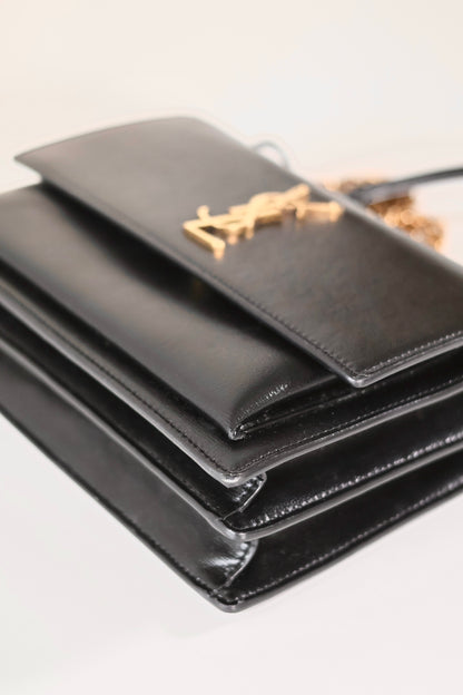 Saint Laurent Sunset Medium Black