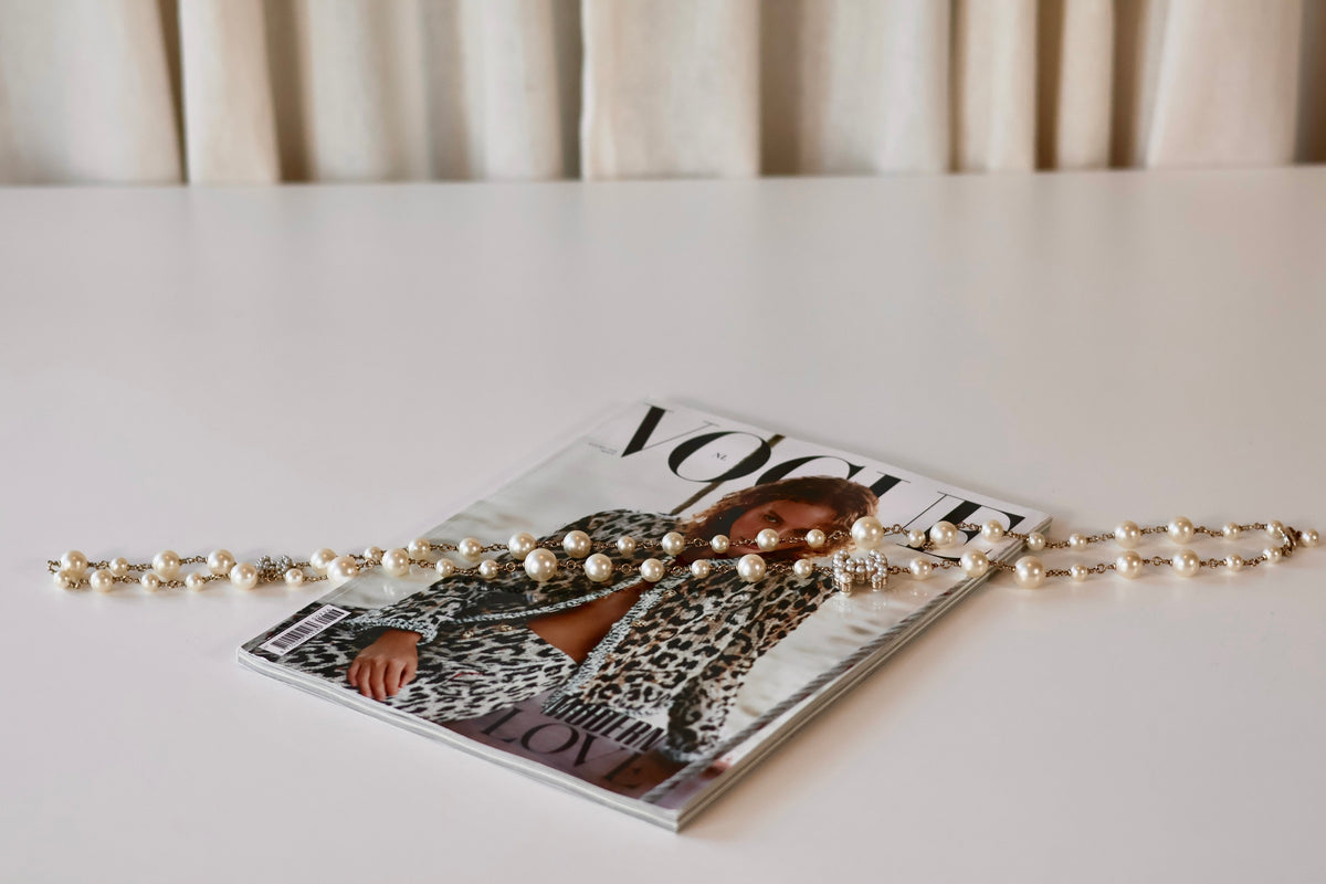 Chanel CC Pearl Necklace