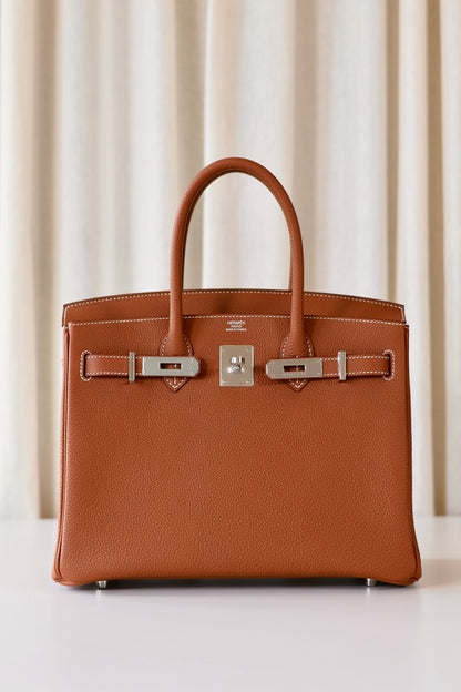 Hermes Birkin 30 Gold PHW