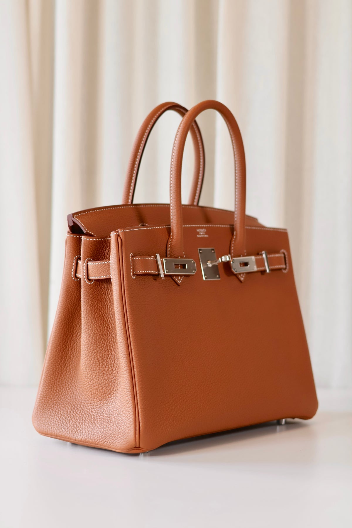 Hermes Birkin 30 Gold PHW