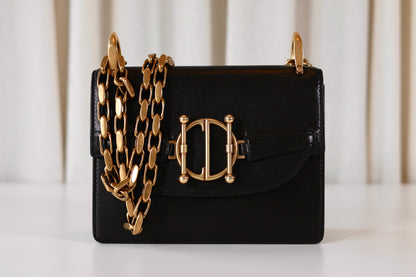Dior Direction Flap Bag Black