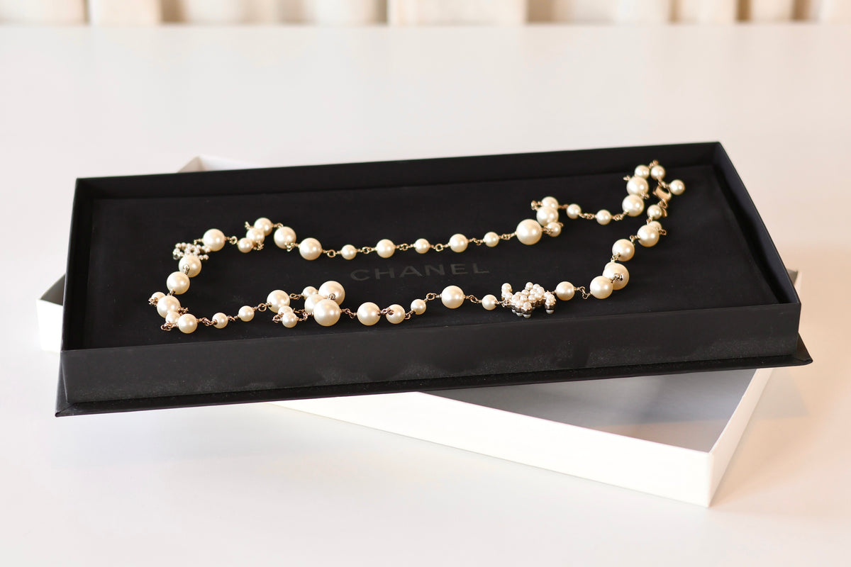 Chanel CC Pearl Necklace