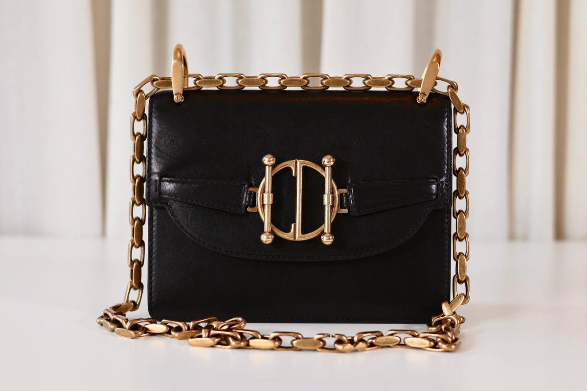 Dior Direction Flap Bag Black
