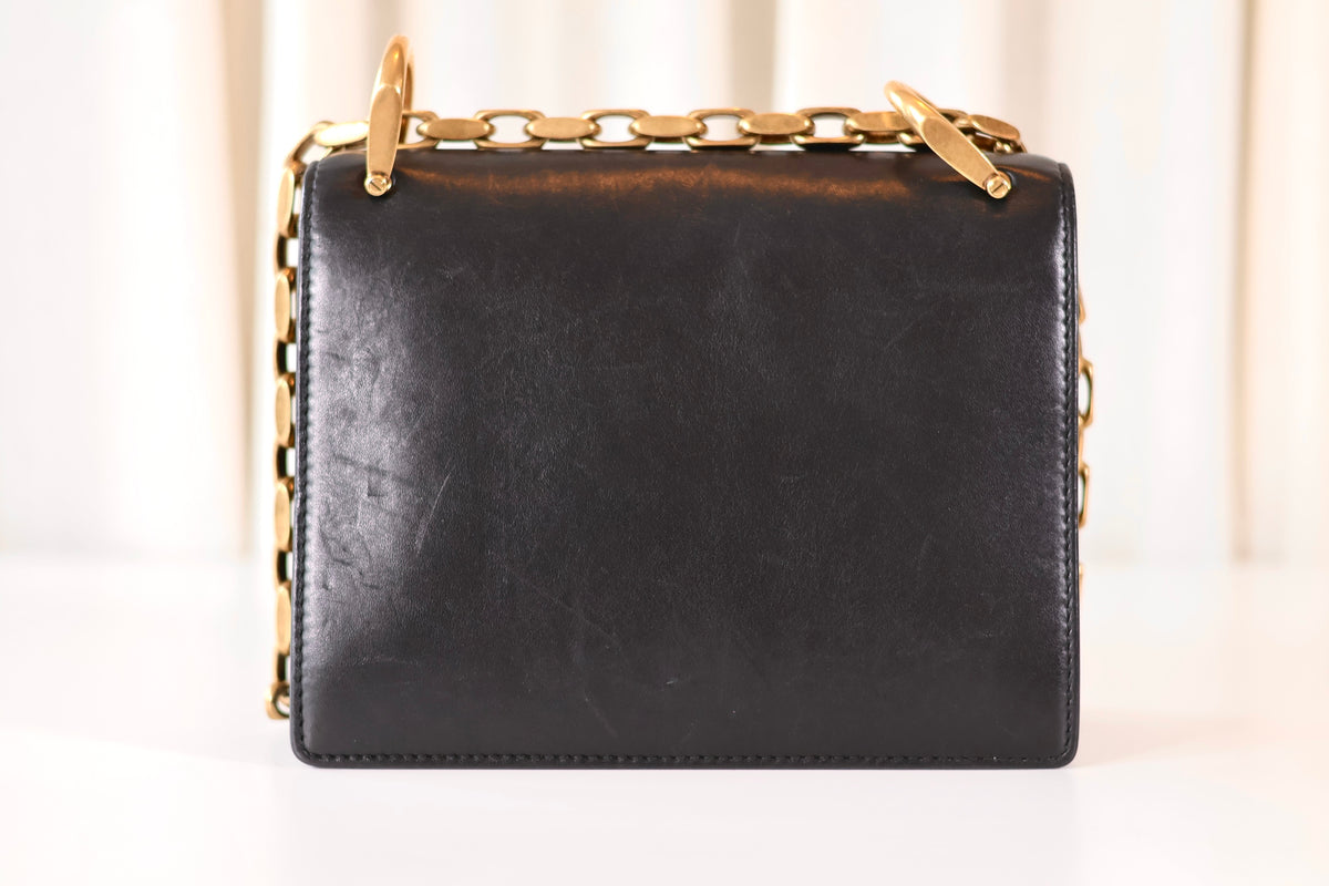 Dior Direction Flap Bag Black