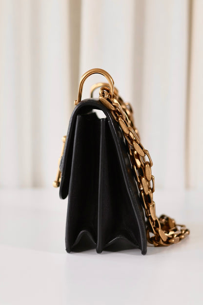 Dior Direction Flap Bag Black