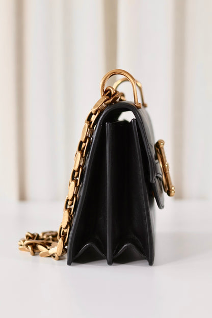 Dior Direction Flap Bag Black