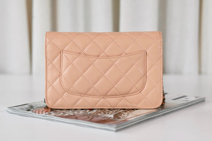 Chanel Wallet On Chain Beige