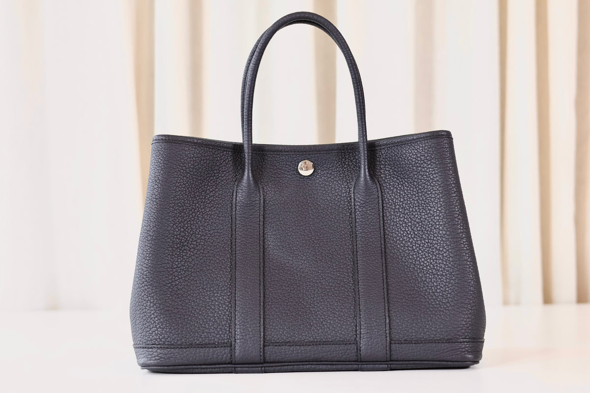 Hermès Garden Party 30 Blue Indigo