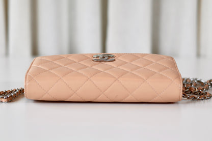 Chanel Wallet On Chain Beige