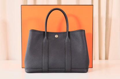 Hermès Garden Party 30 Blue Indigo