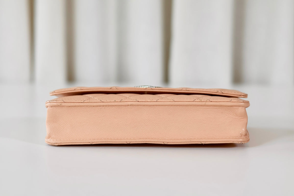 Chanel Wallet On Chain Beige