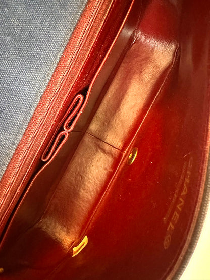 Chanel fabric full flap bag