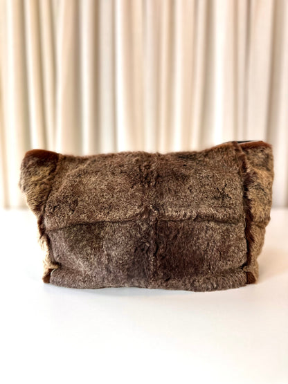 Chanel fur shopper