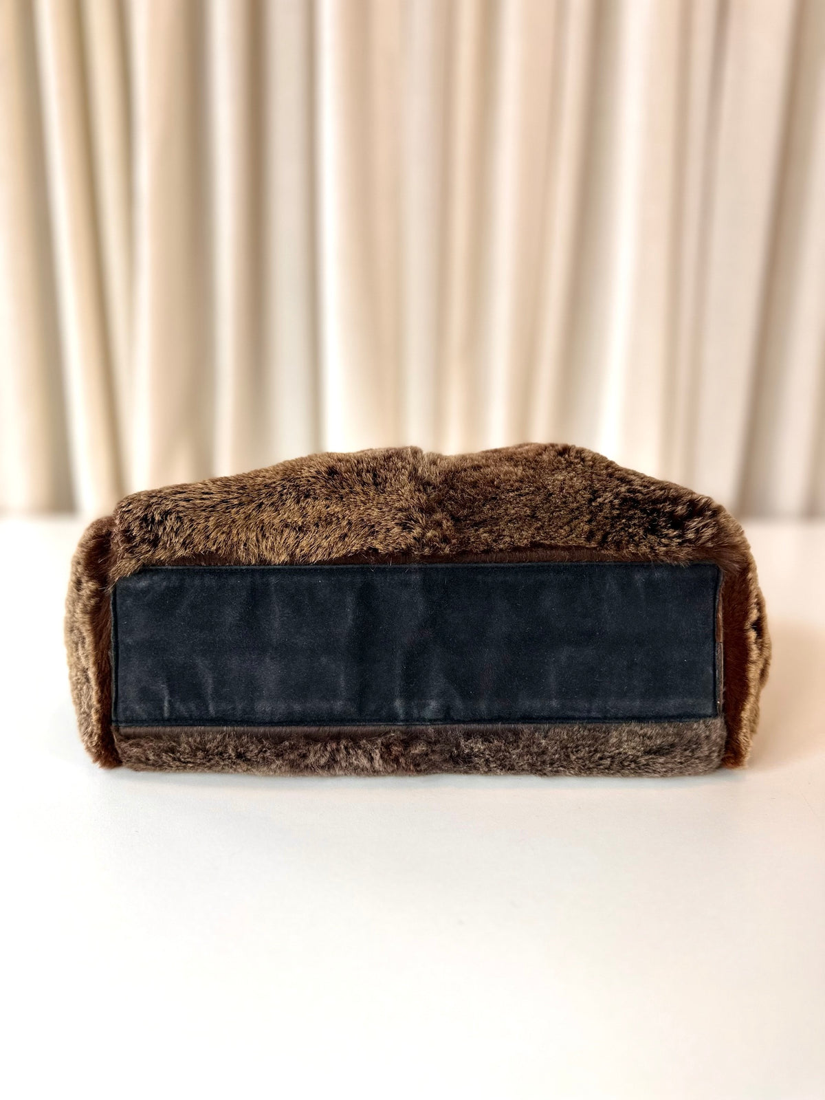 Chanel fur shopper