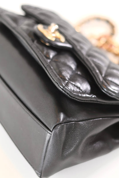 Chanel Single Flap Bag Black