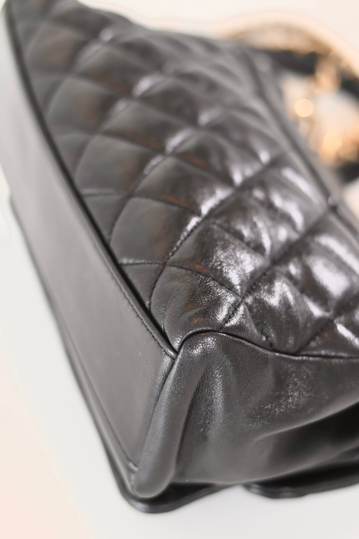 Chanel Single Flap Bag Black