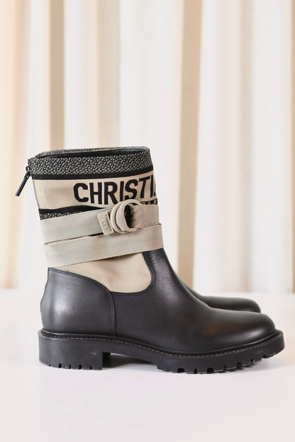 Dior Black Boots