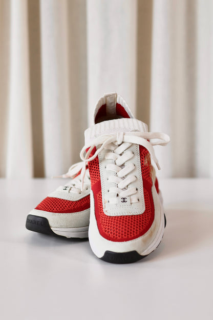 Chanel CC Sock Sneakers