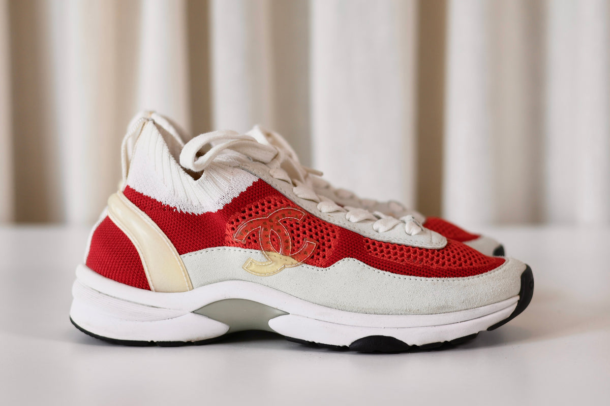 Chanel CC Sock Sneakers