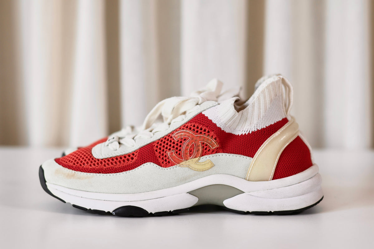 Chanel CC Sock Sneakers