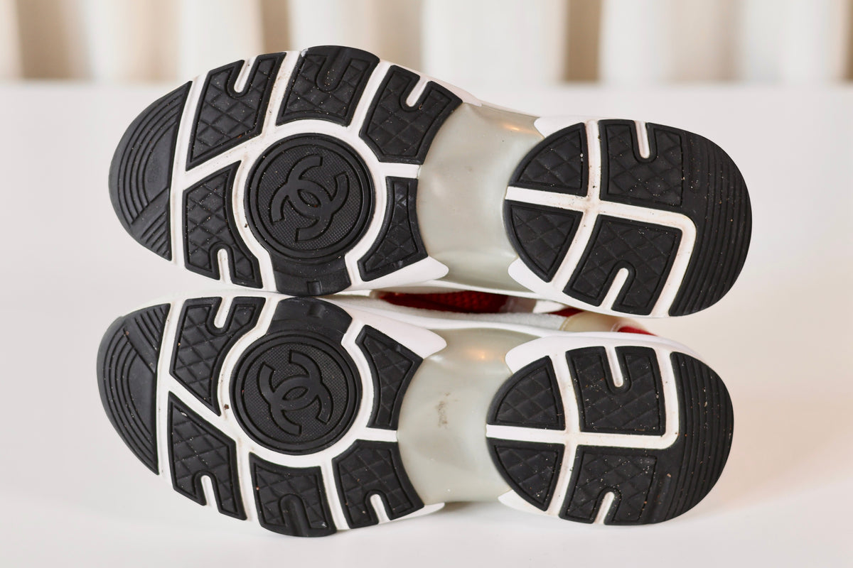 Chanel CC Sock Sneakers