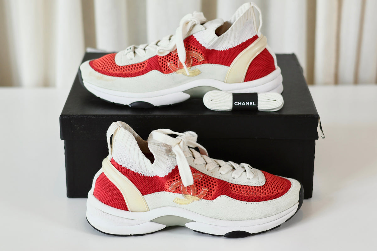 Chanel CC Sock Sneakers