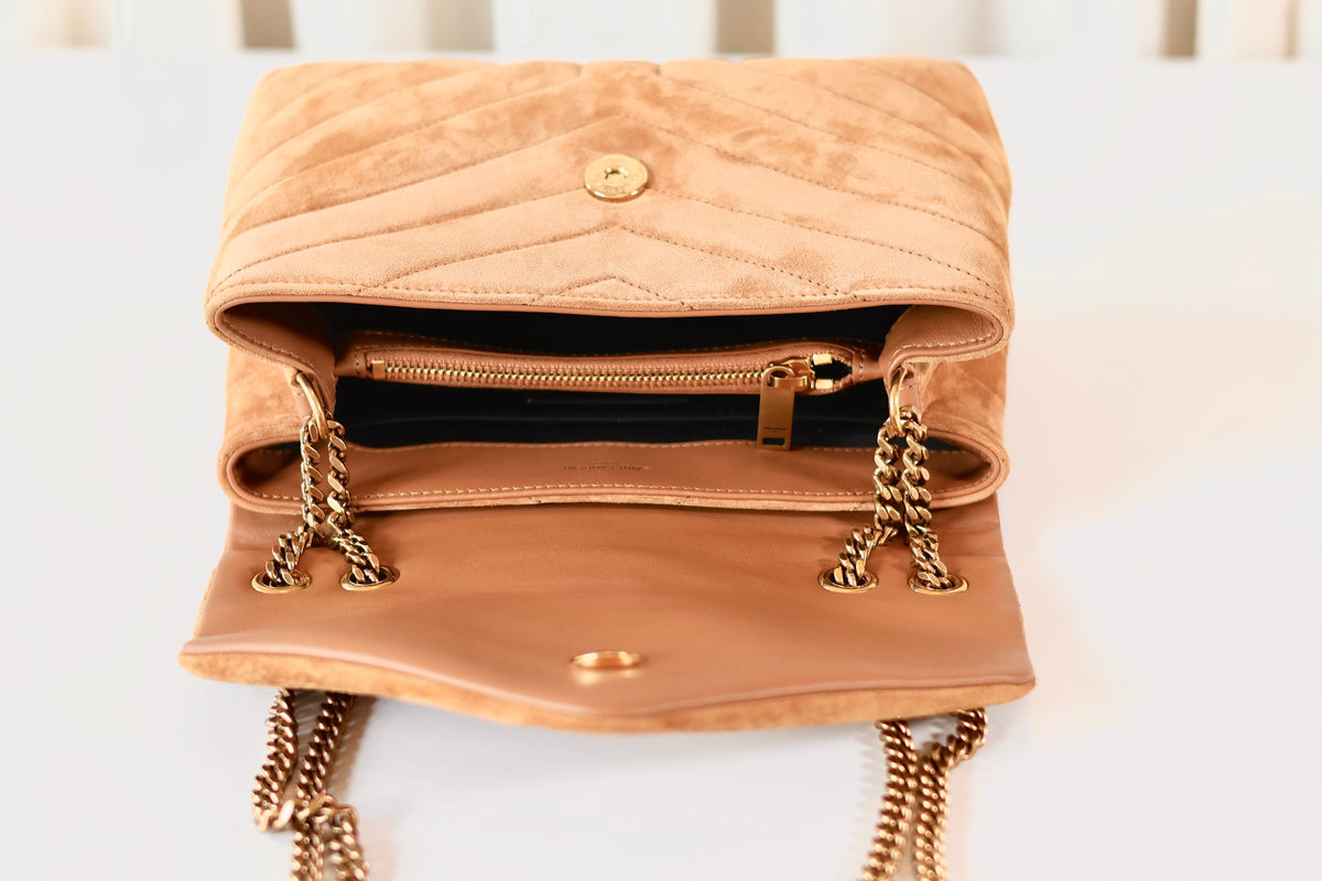 Saint Laurent Loulou Small Suede