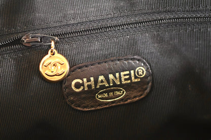 Chanel Triple Caviar Tote Black